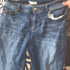 Size 16 denim.